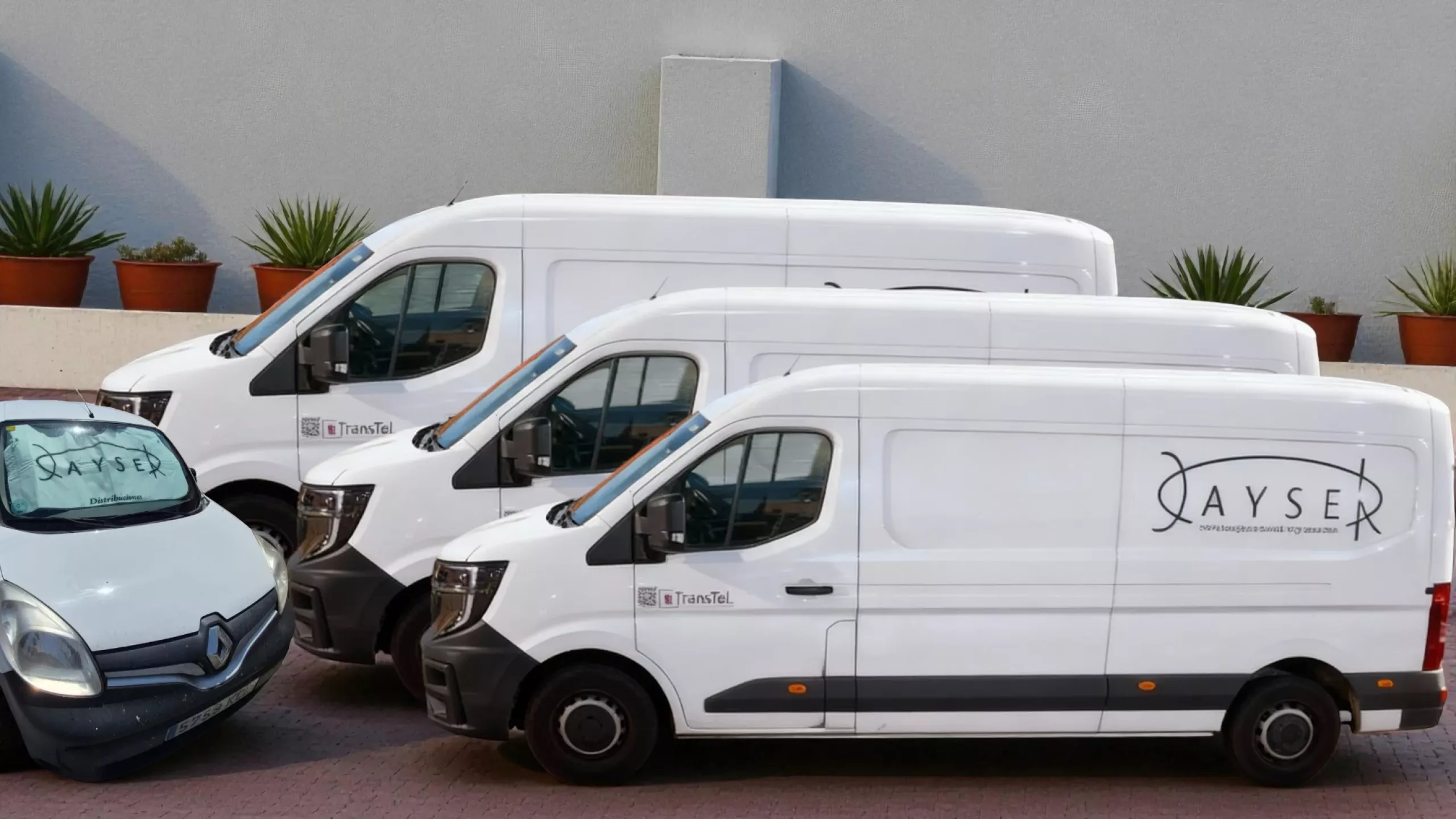 flota de furgonetas Dayser