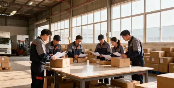 almacén logístico profesional